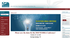 Desktop Screenshot of nysdra.org